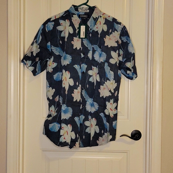 Ezekiel floral print button down - Picture 1 of 3
